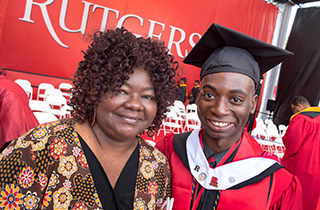 Rutgers Future Scholar at Commencement